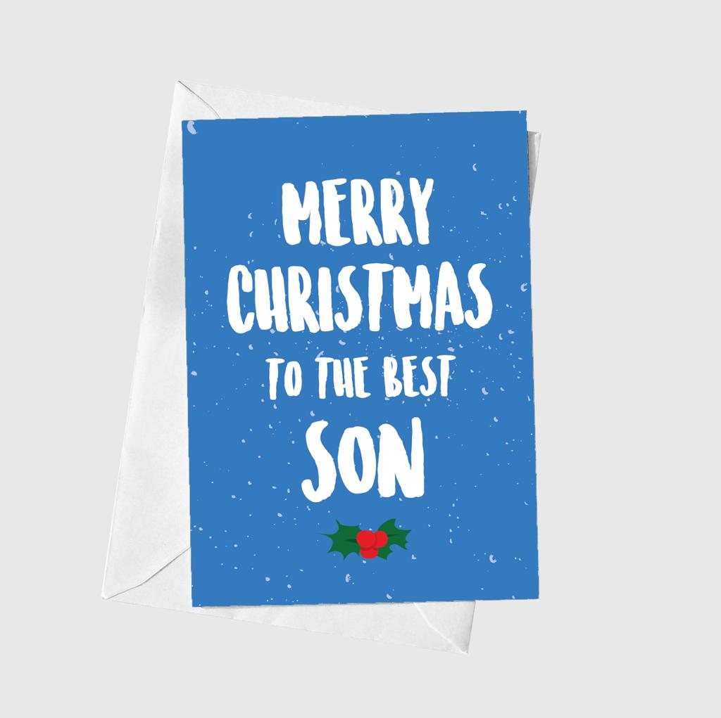 Merry Christmas To The Best Son