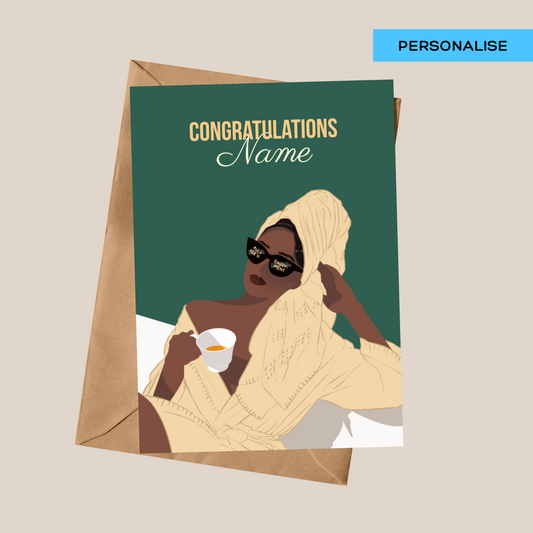 Personalised: Congratulations