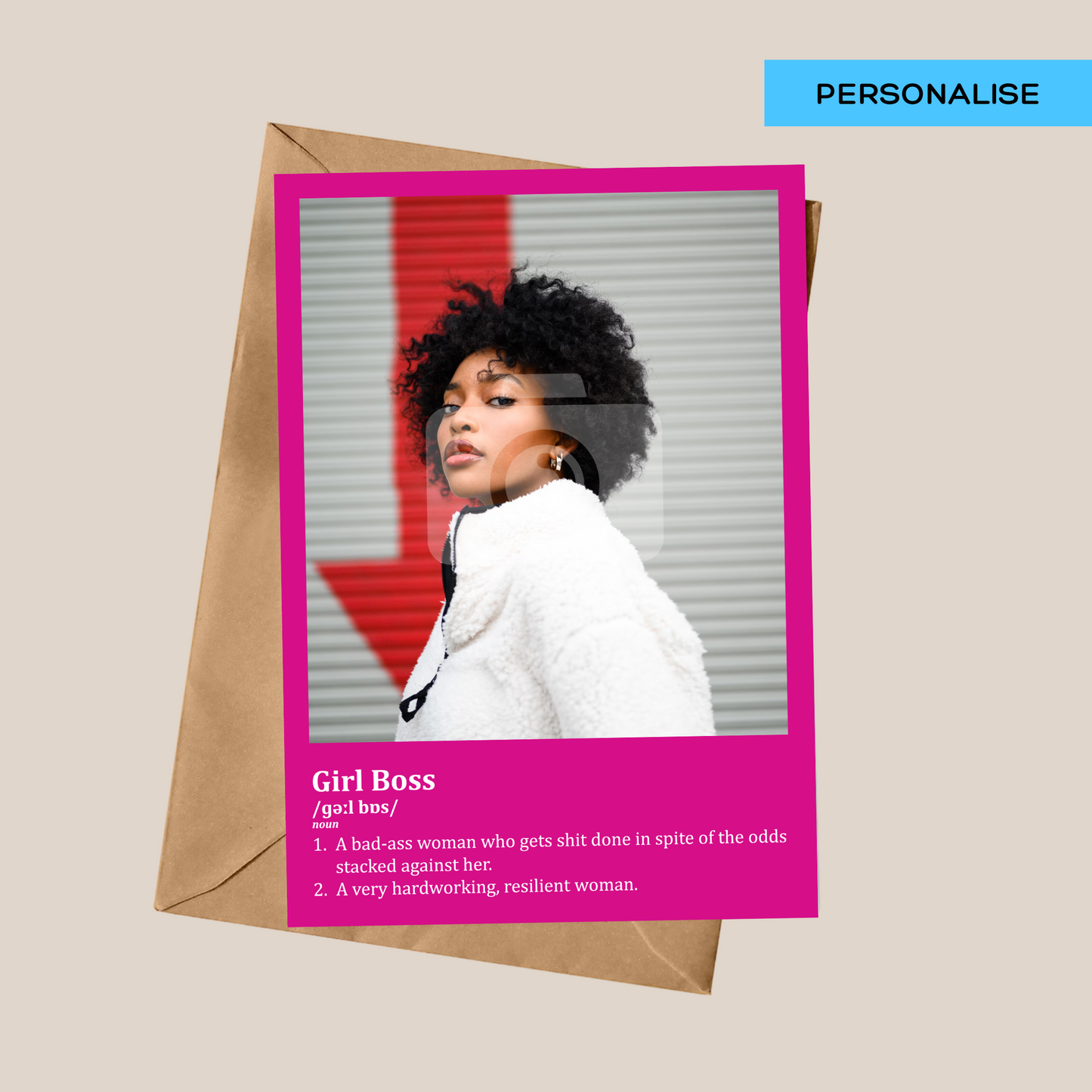 Personalised: Define Me - Girl Boss