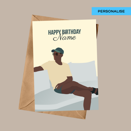 Personalised: Happy Birthday Male