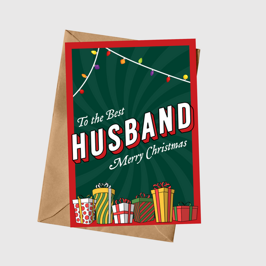 To The Best Husband - Merry Christmas