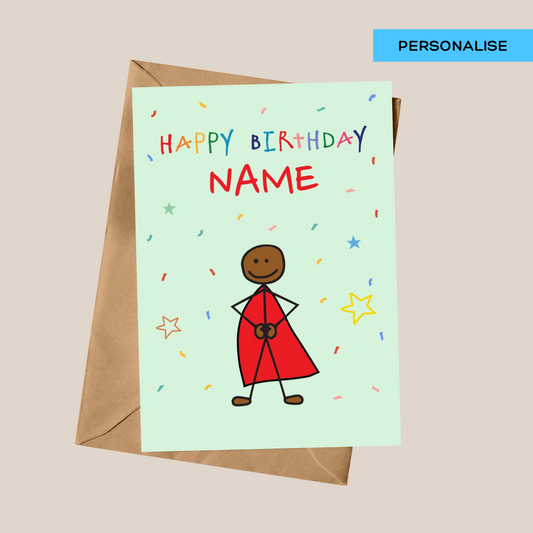 Personalised: Happy Birthday (Green)