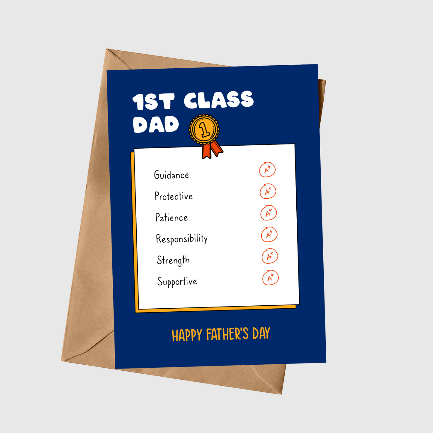 1st Class Dad - Happy Father’s Day