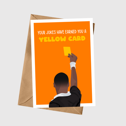 You Dad Jokes Have Earned You A Yellow Card