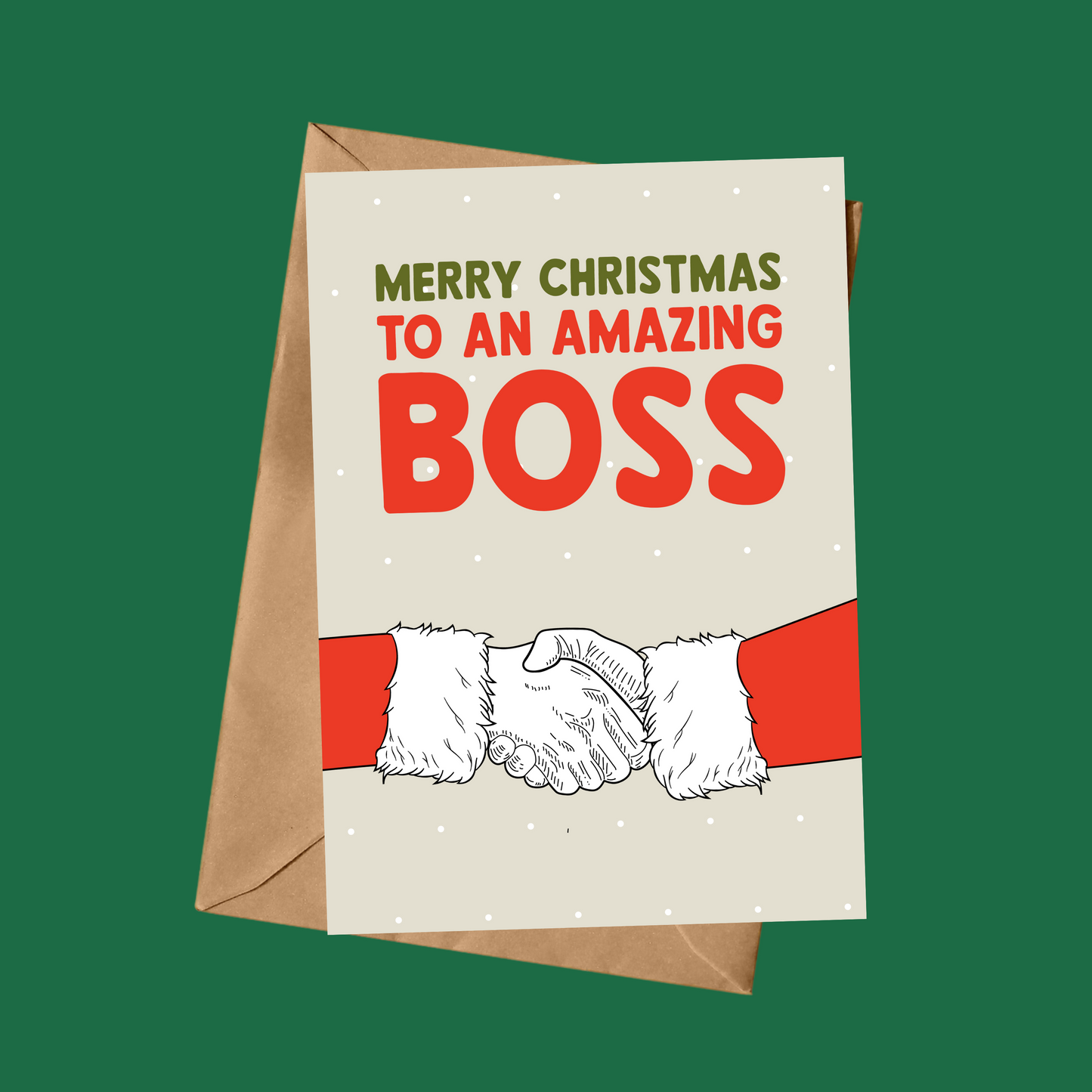 Merry Christmas To An Amazing Boss