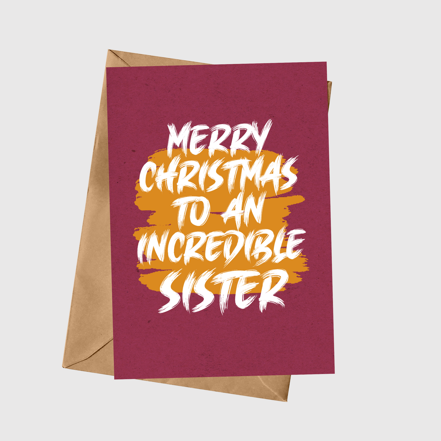 Merry Christmas To An Incredible Sister