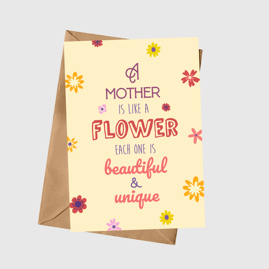 A Mother Is Like A Flower