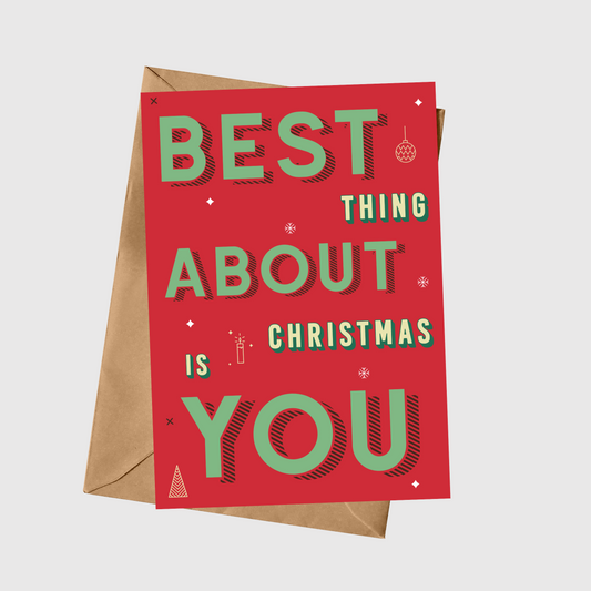 The Best Thing About Christmas Is You