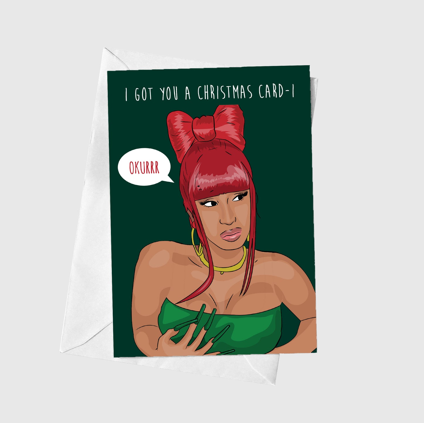 I Got You A Christmas Card-I, Okurrr