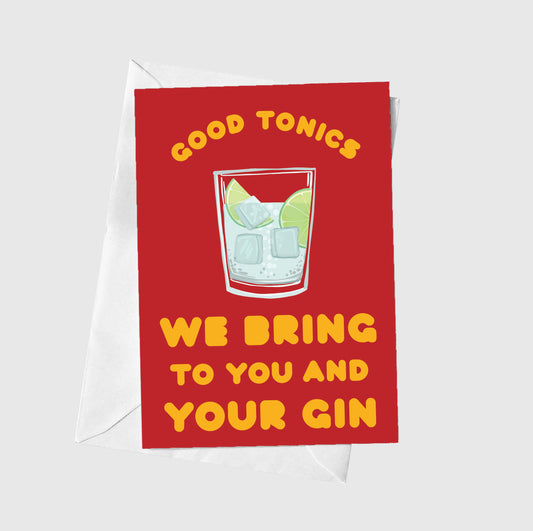 Good Tonics We Bring To You And Your Gin