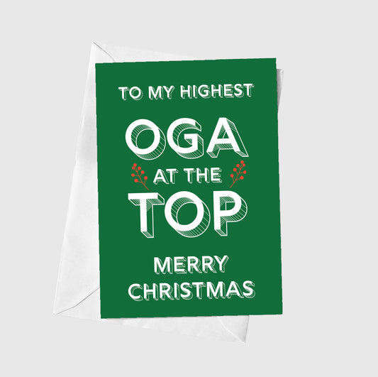 To My Highest Oga At The Top! Merry Christmas