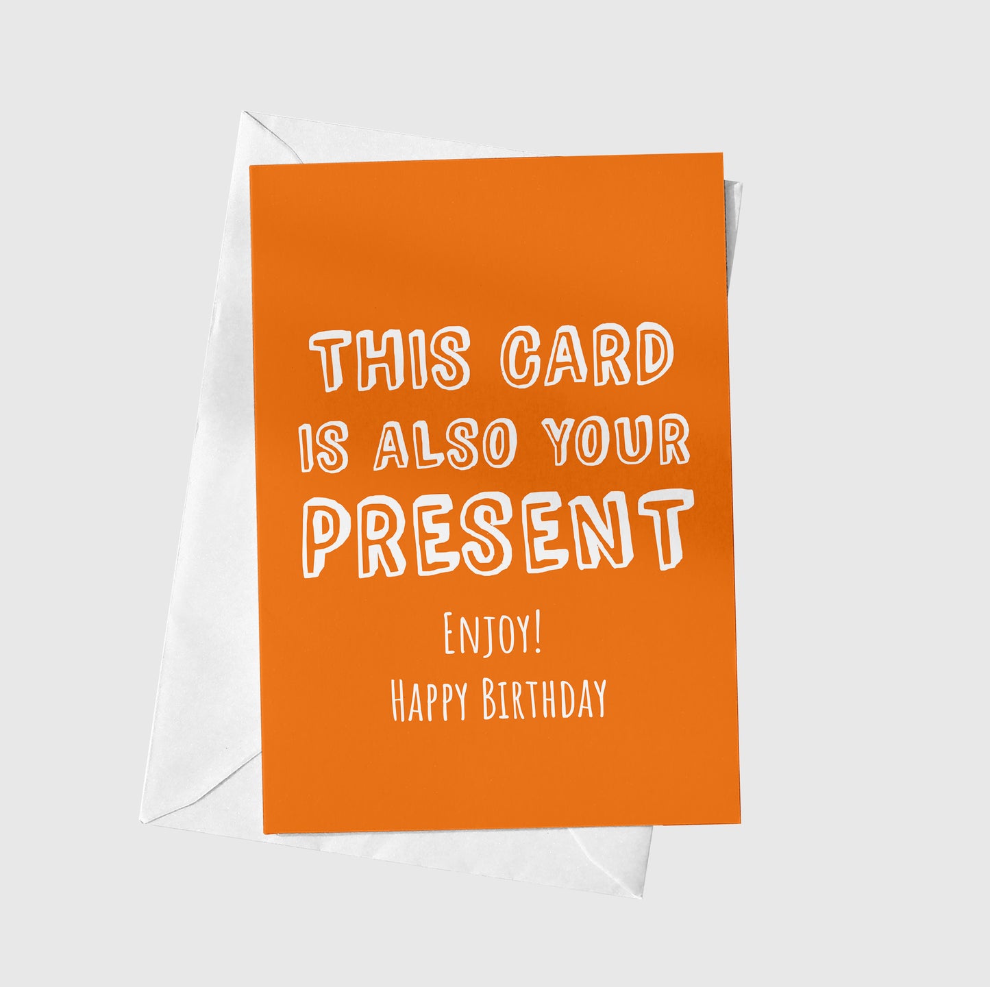This Card Is Also Your Present