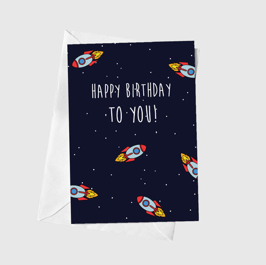 Happy Birthday To You - Spaceship