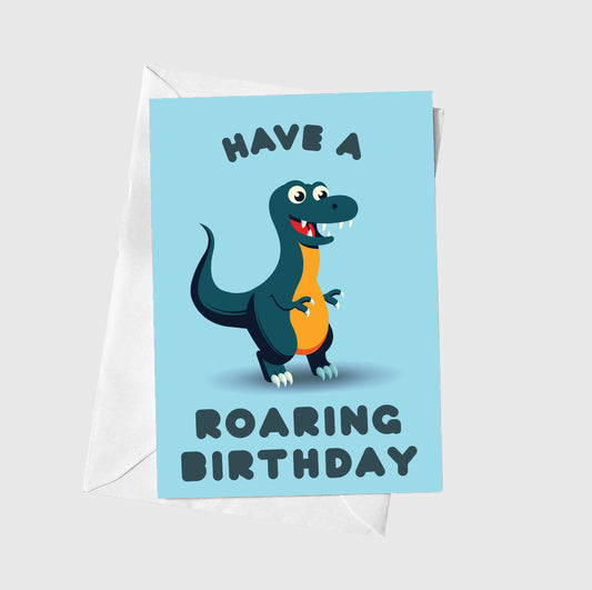 Roaring Birthday - Dino