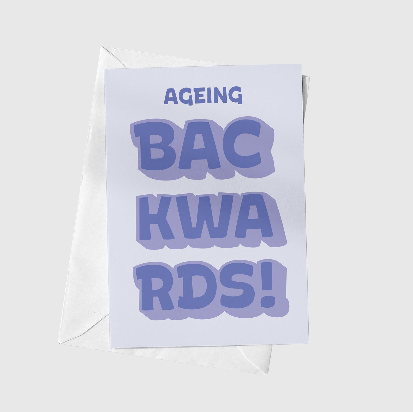 Ageing Backwards
