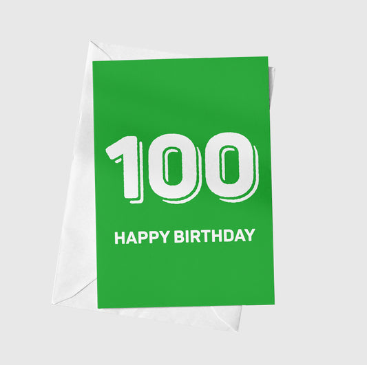100 Happy Birthday