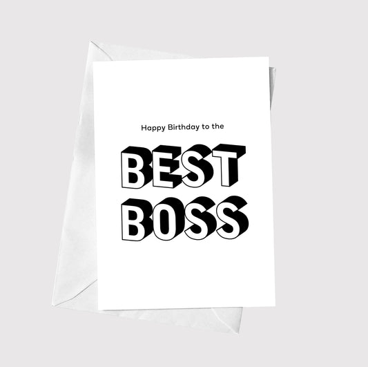 Happy Birthday To The Best Boss