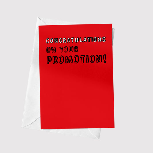 Congratulations On Your Promotion!