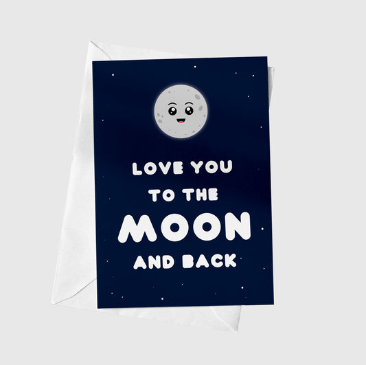 Love You To The  Moon And Back